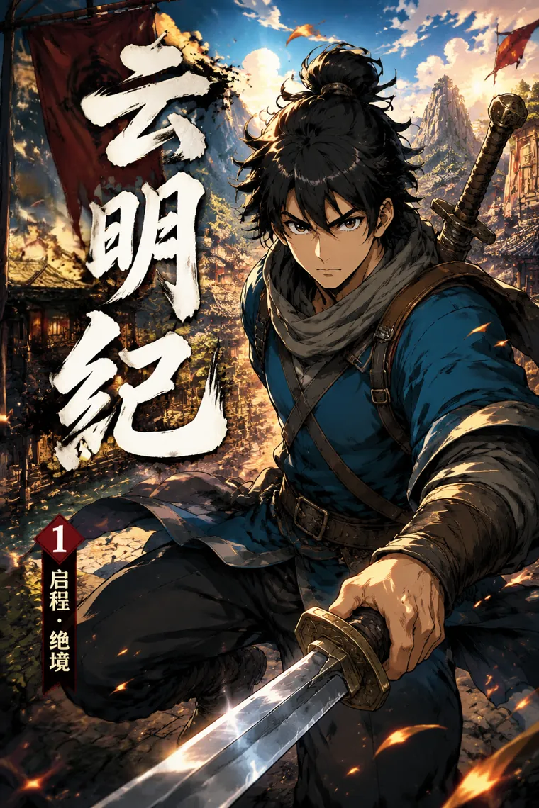 Cover of Xuanming Chronicle, a long-running story project